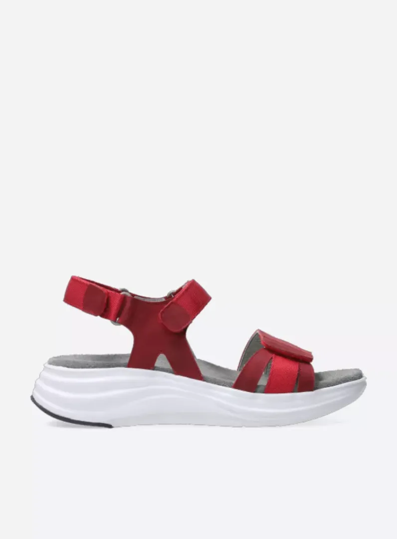 Best Wolky Miku - rood nubuck roodnubuck