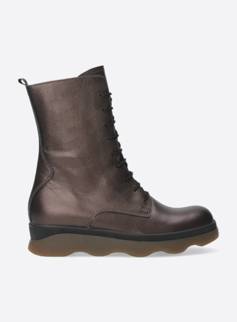 Fashion Wolky Mito - brons leer bronsleer