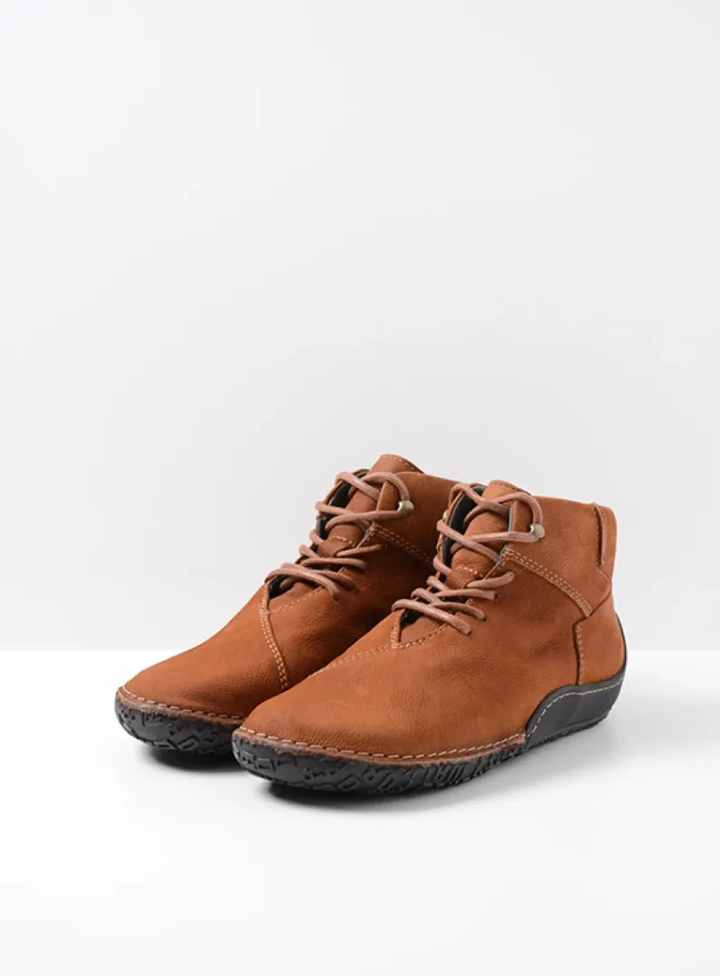 Store Wolky Mokola - cognac nubuck cognacnubuck