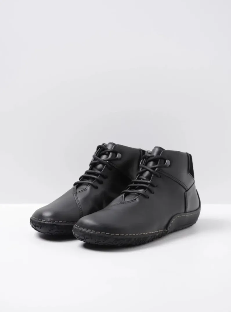 Best Sale Wolky Mokola - zwart leer zwartleer