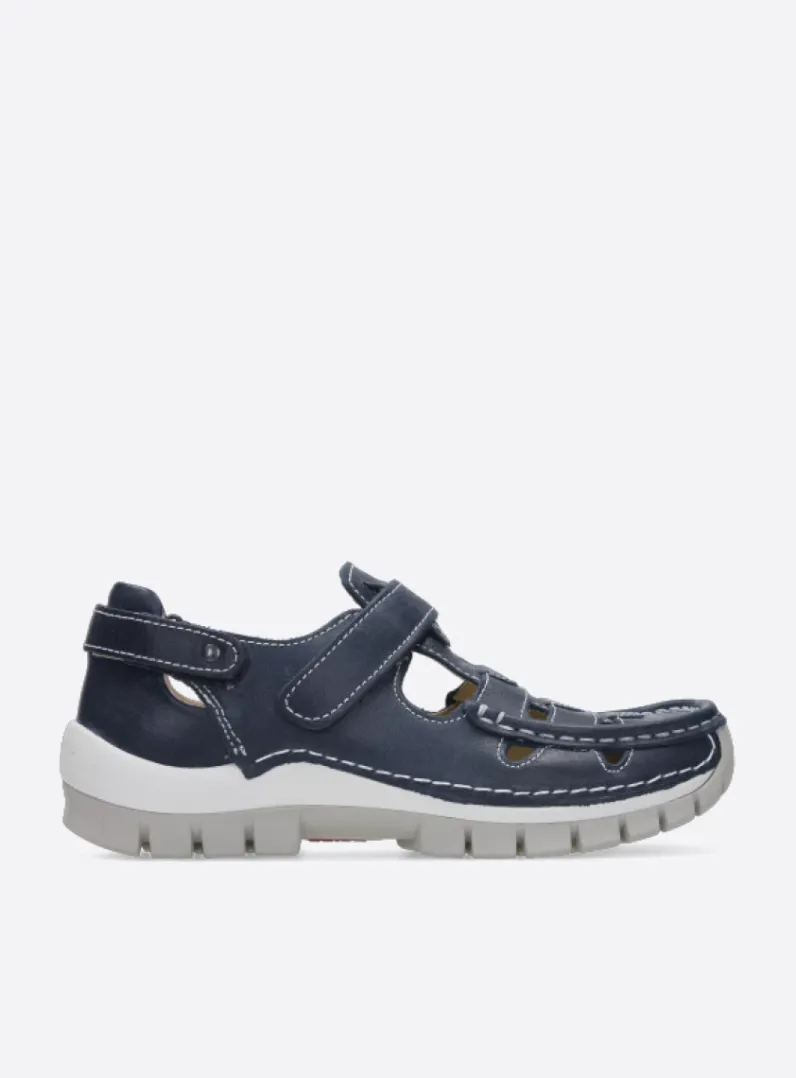 Best Wolky Move - blauw zomer leer blauwzomerleer