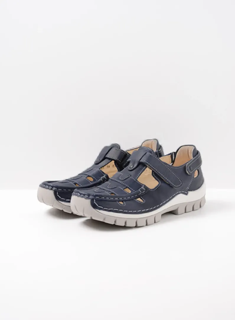 Best Wolky Move - blauw zomer leer blauwzomerleer