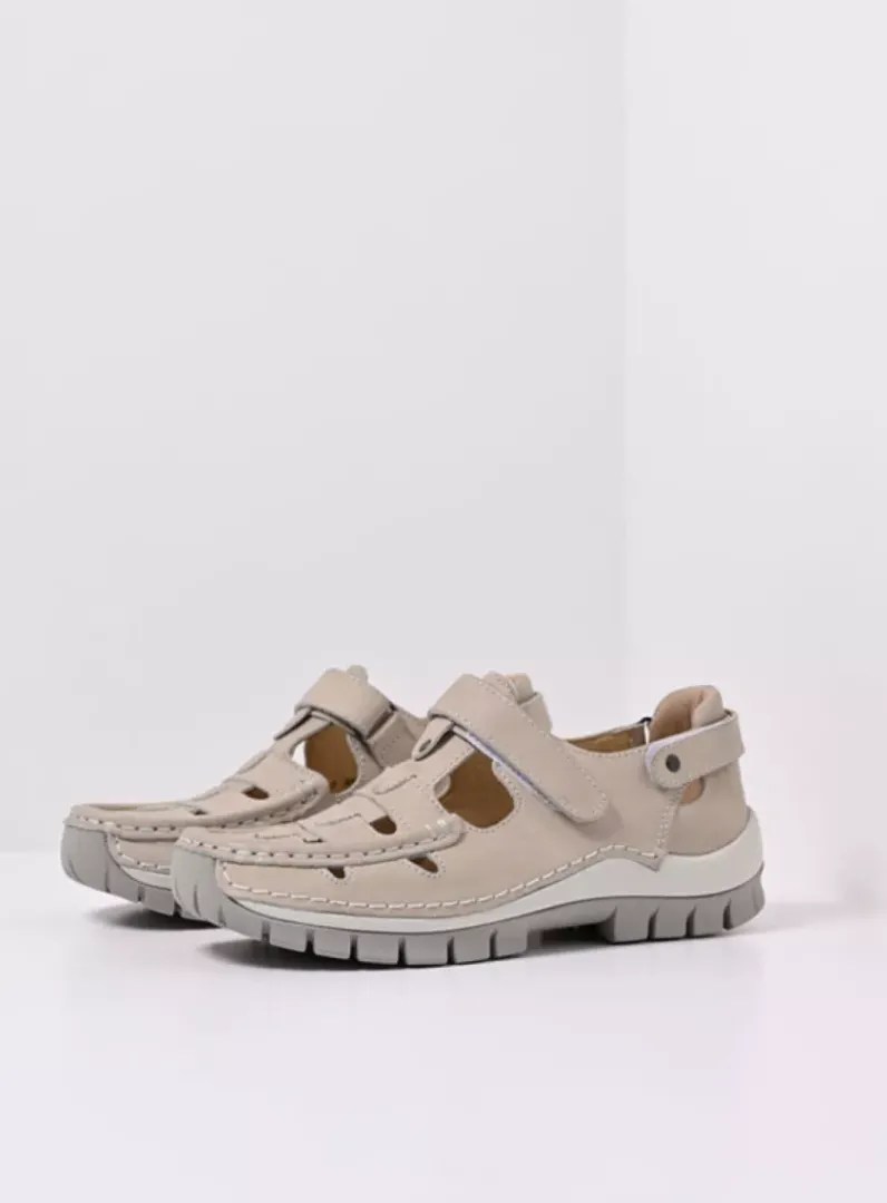 Discount Wolky Move - gebroken wit nubuck gebrokenwitnubuck
