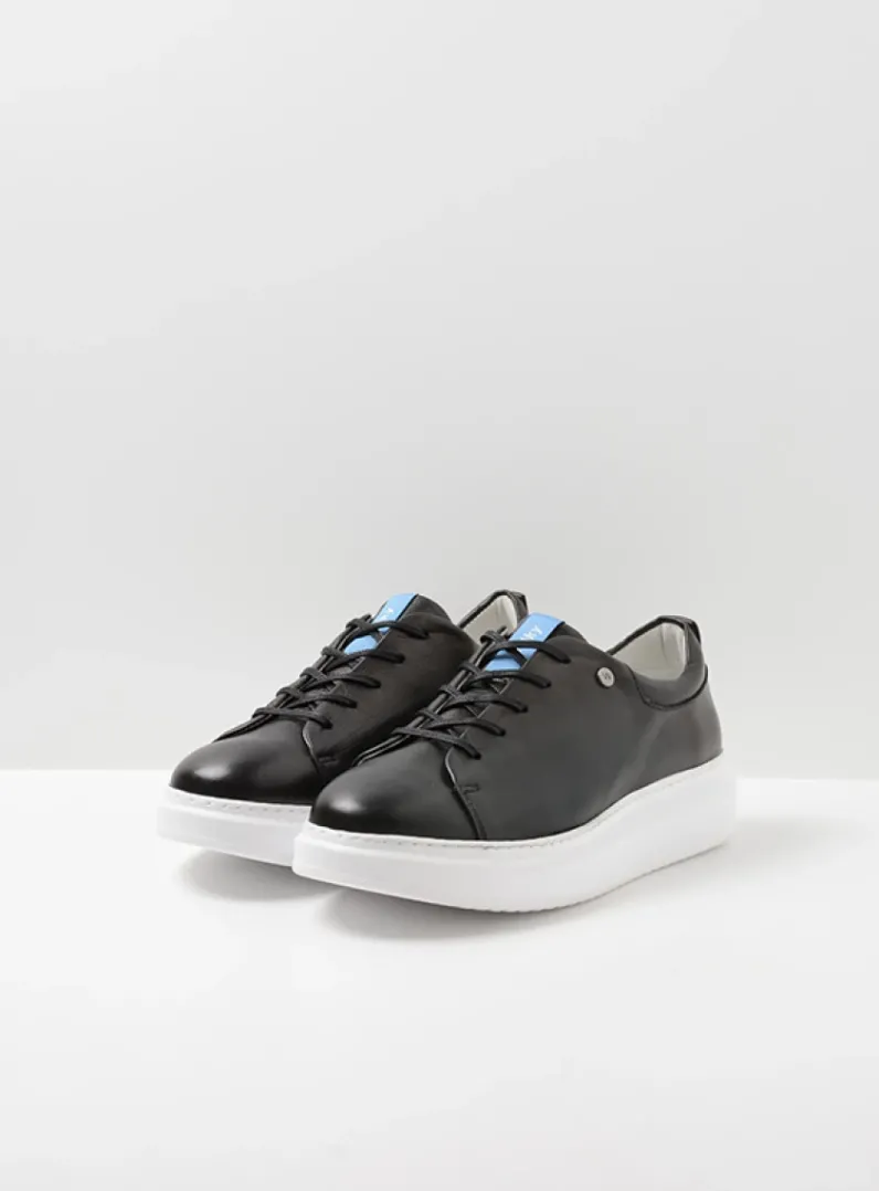 Store Wolky Move it - zwart leer zwartleer
