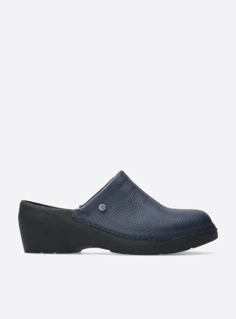 Store Wolky Multi Clog - blauw leer blauwleer
