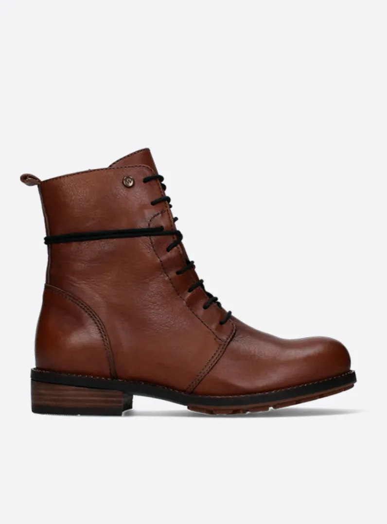Fashion Wolky Murray - cognac leer cognacleer