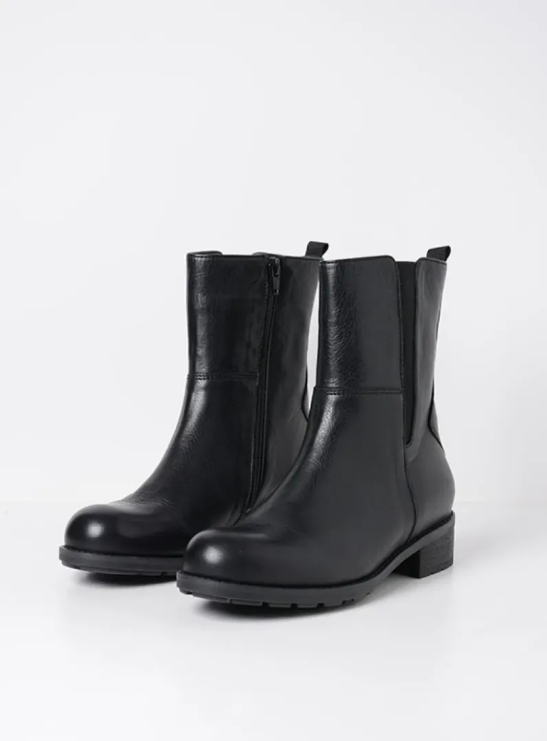 Fashion Wolky Neola HV - zwart leer zwartleer