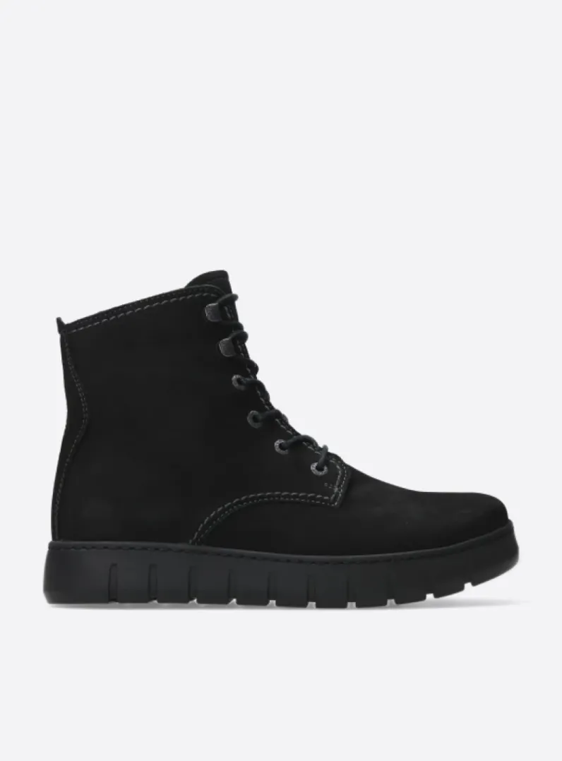 New Wolky New Wave - zwart nubuck zwartnubuck