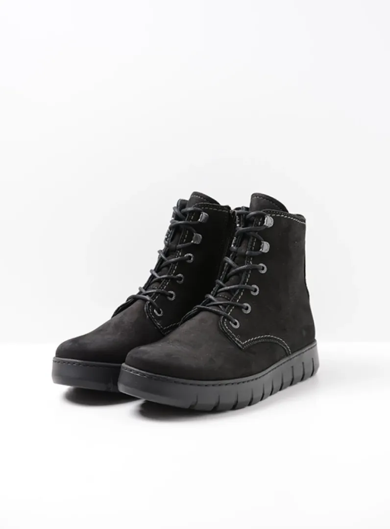 New Wolky New Wave - zwart nubuck zwartnubuck