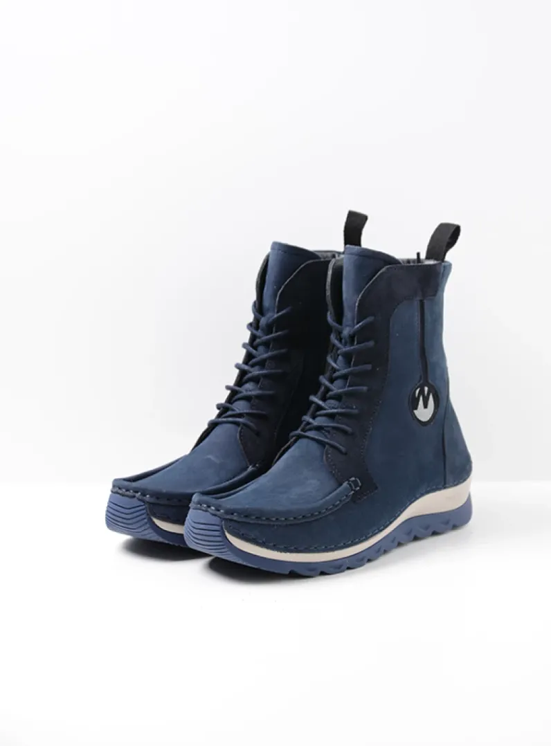 Clearance Wolky Ocean - denim nubuck denimnubuck
