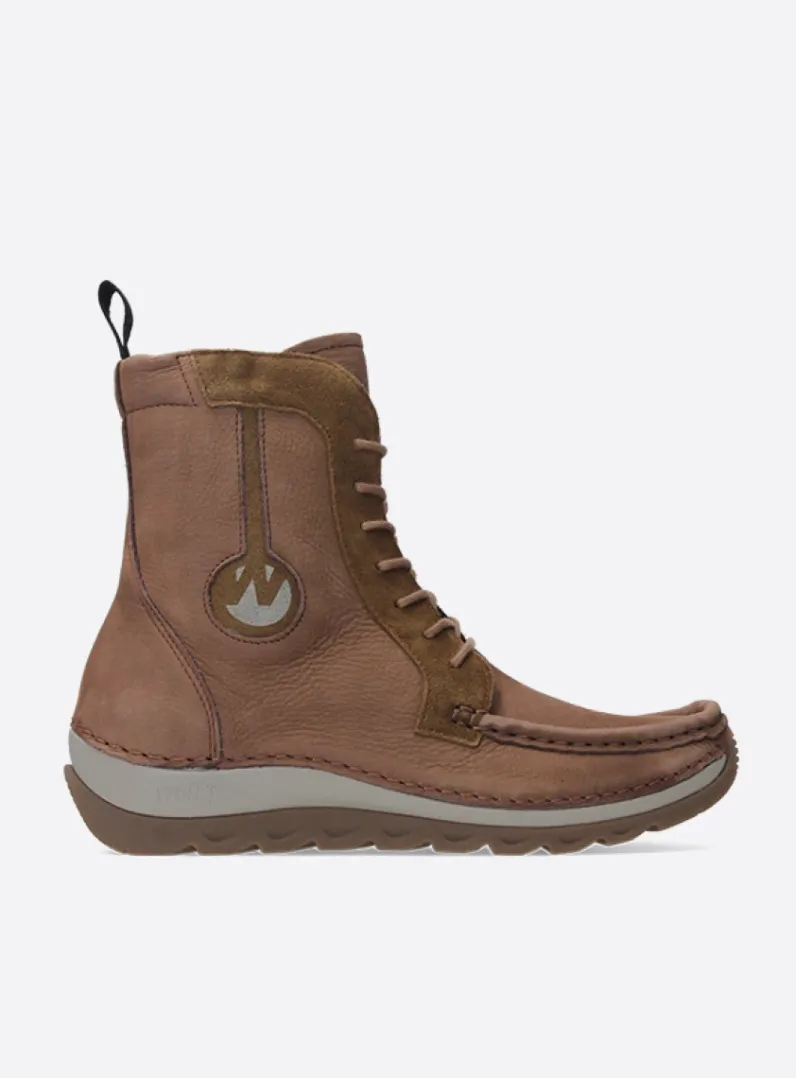 Sale Wolky Ocean - donker taupe nubuck donkertaupenubuck