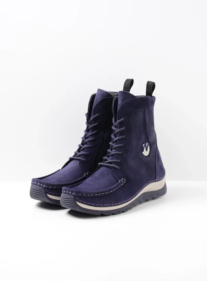 Clearance Wolky Ocean - paars nubuck paarsnubuck