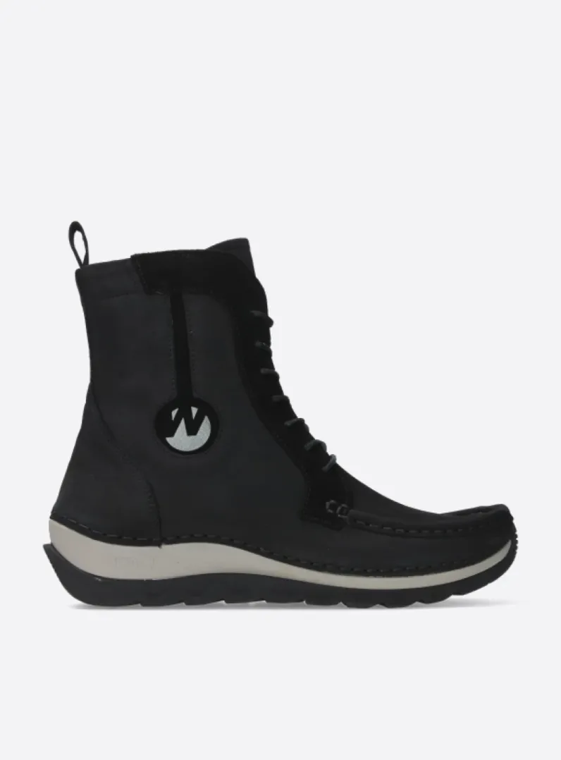 Cheap Wolky Ocean - zwart nubuck zwartnubuck