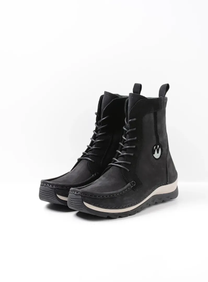 Cheap Wolky Ocean - zwart nubuck zwartnubuck