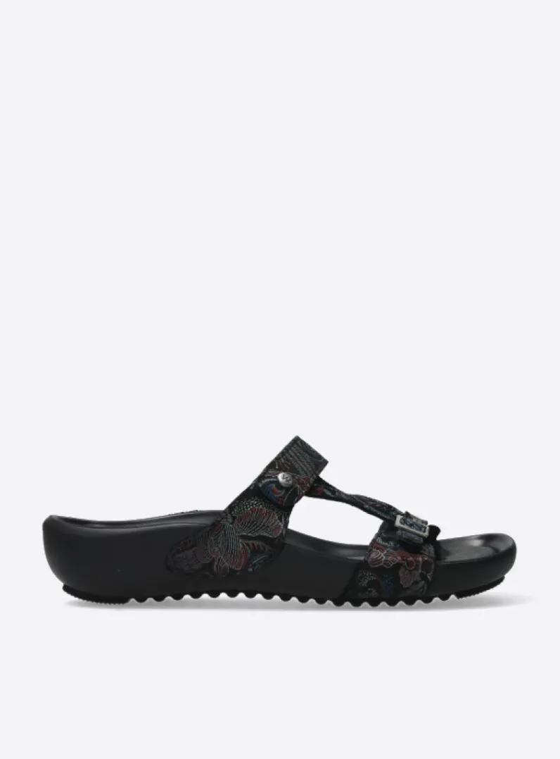 Fashion Wolky O'Connor - zwart/blauw suede zwart/blauwsuede