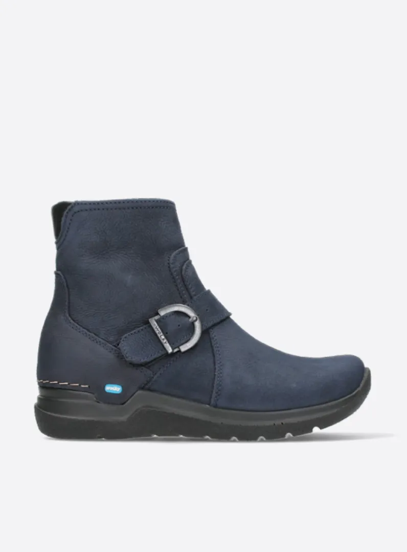Online Wolky Okay - blauw nubuck blauwnubuck