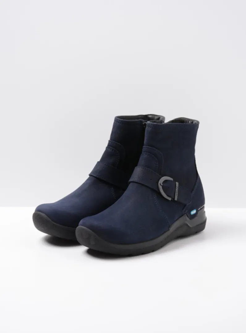 Online Wolky Okay - blauw nubuck blauwnubuck