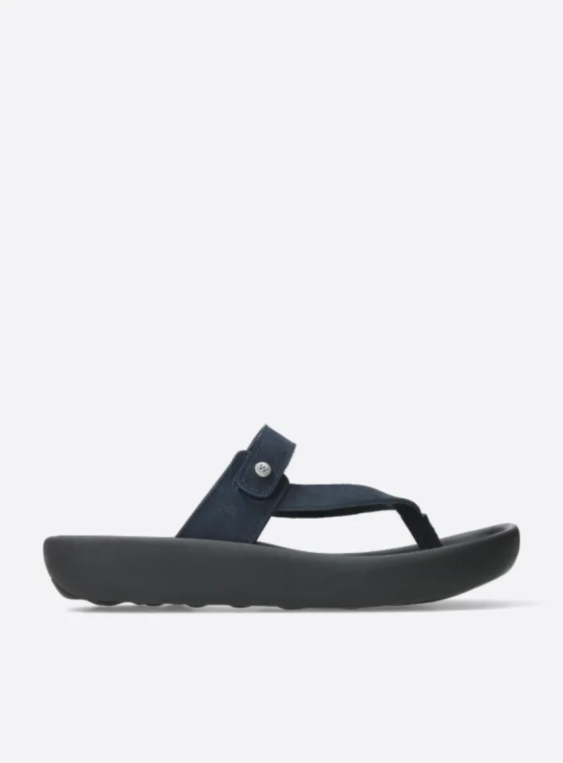 Outlet Wolky Peace - blauw nubuck blauwnubuck