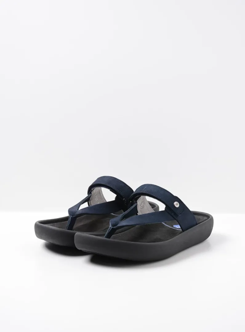 Outlet Wolky Peace - blauw nubuck blauwnubuck