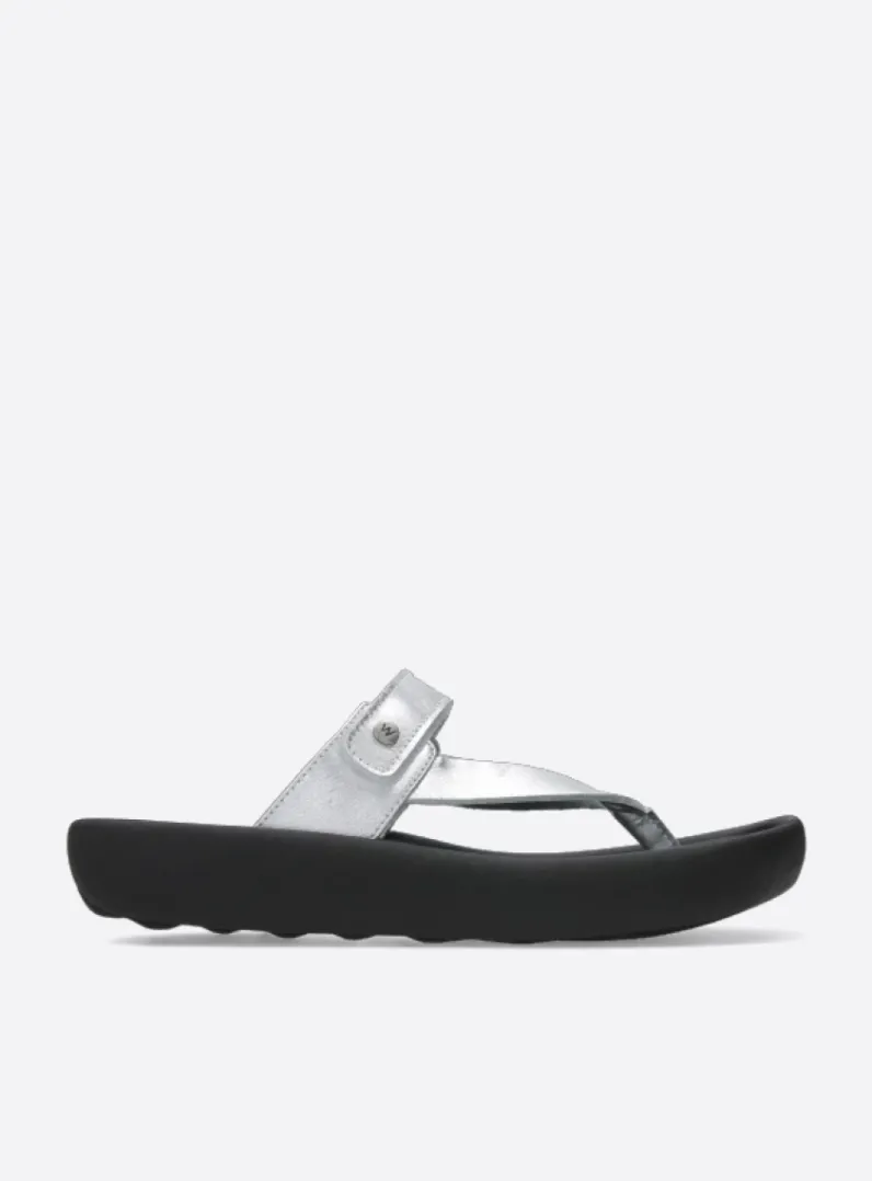 Cheap Wolky Peace - zilver leer zilverleer