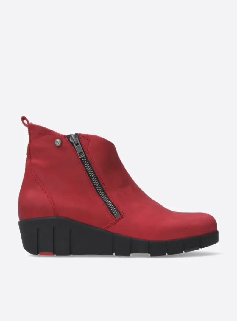 Store Wolky Phoenix HV - donkerrood nubuck donkerroodnubuck