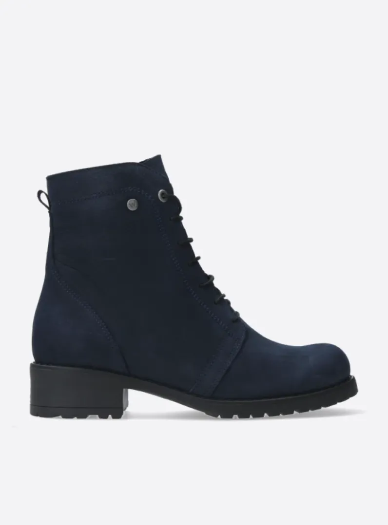 Store Wolky Quinta F2F - blauw nubuck blauwnubuck