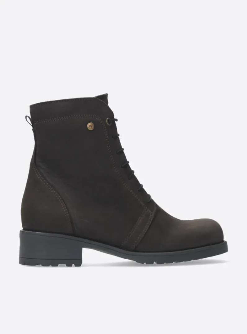 Store Wolky Quinta F2F - bruin nubuck bruinnubuck