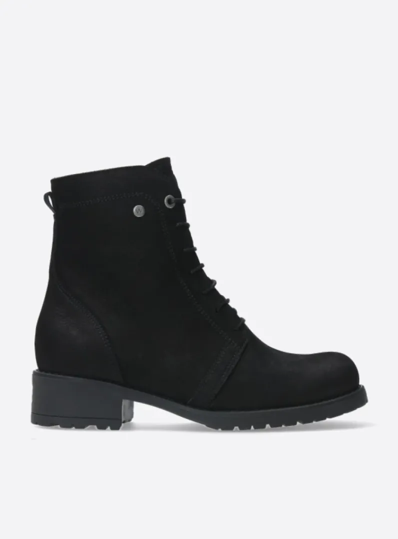 Best Wolky Quinta F2F - zwart nubuck zwartnubuck