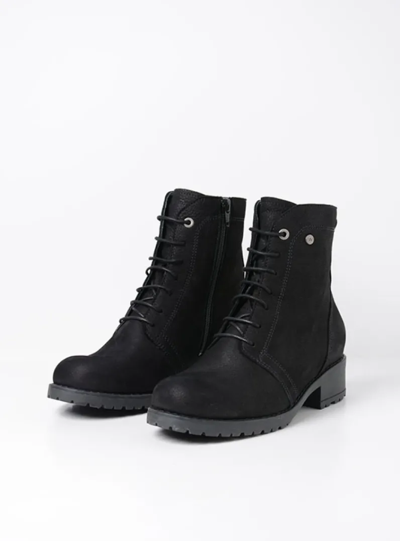 Best Wolky Quinta F2F - zwart nubuck zwartnubuck