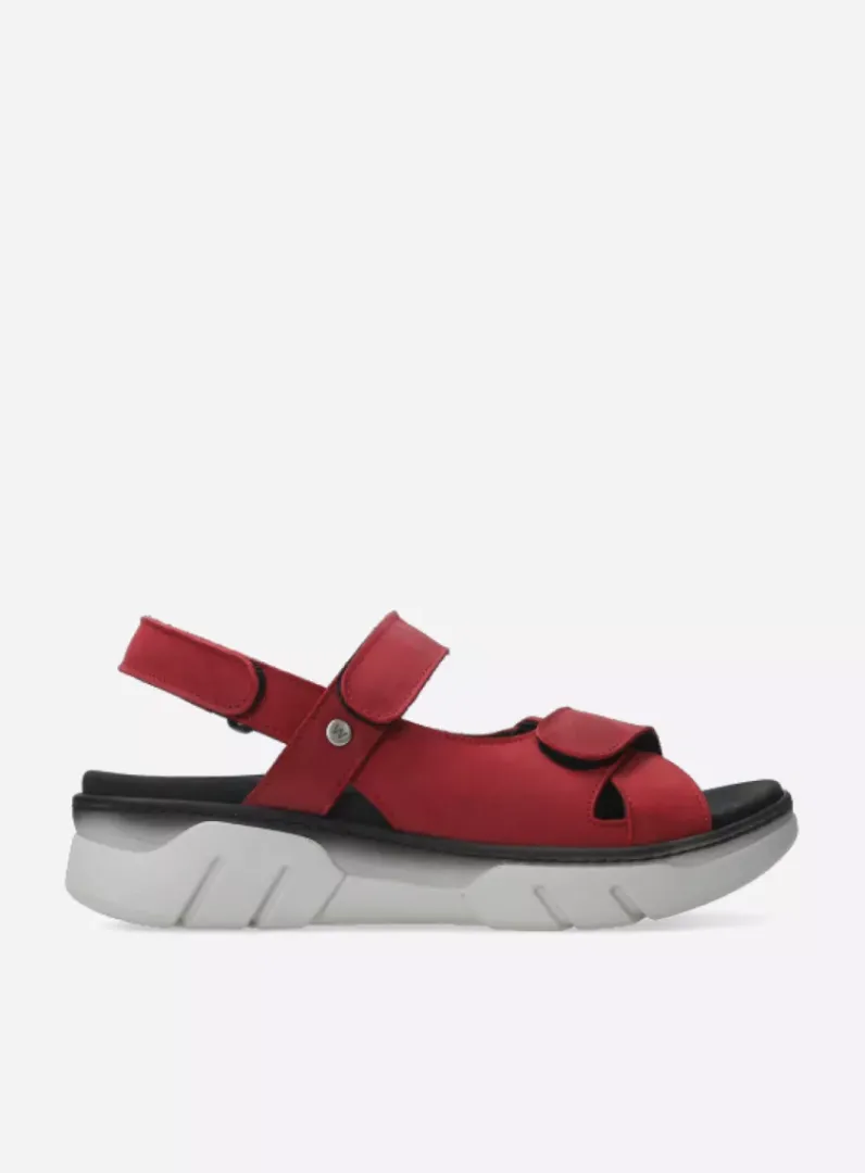 Shop Wolky Rapid - rood nubuck roodnubuck