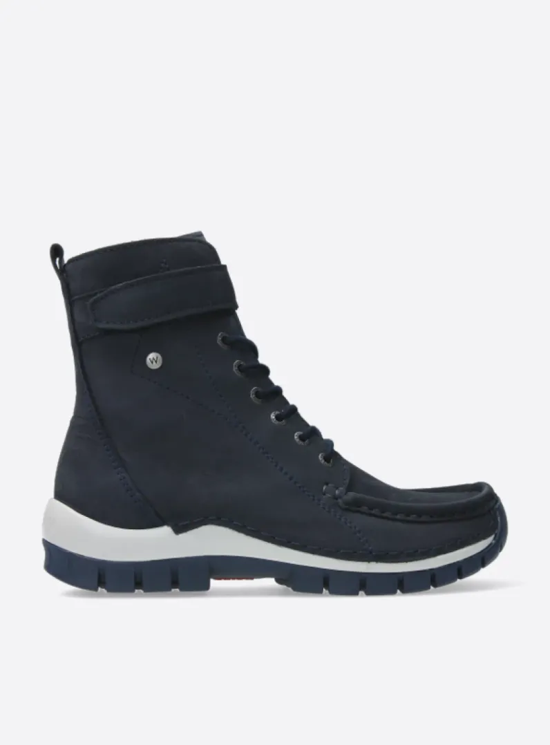Fashion Wolky Reach - blauw nubuck blauwnubuck