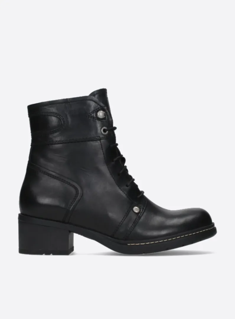 Flash Sale Wolky Red Deer - zwart leer zwartleer