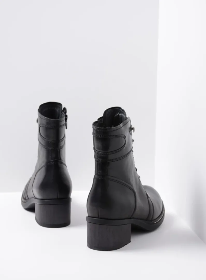 Flash Sale Wolky Red Deer - zwart leer zwartleer