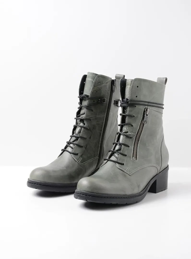 Outlet Wolky Rimbley - castor grey leer castorgreyleer