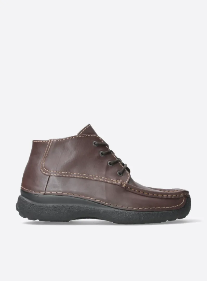 Sale Wolky Roll Moc Men - bruin leer bruinleer