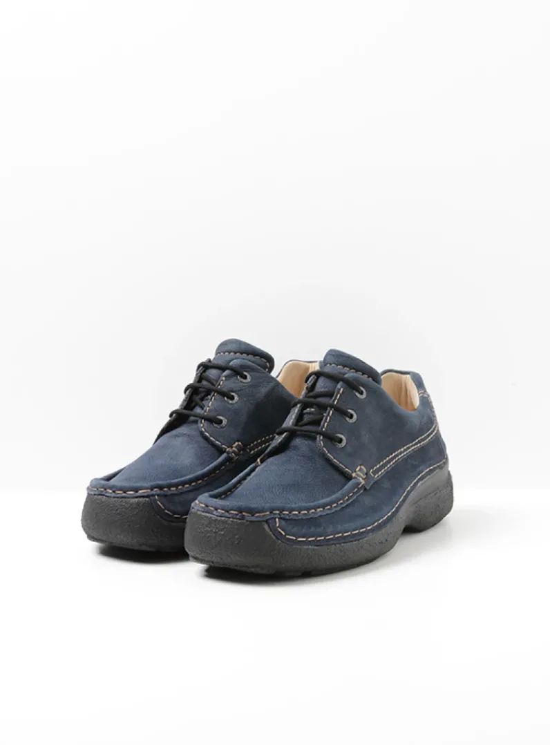 Fashion Wolky Roll Shoe Men - blauw nubuck blauwnubuck