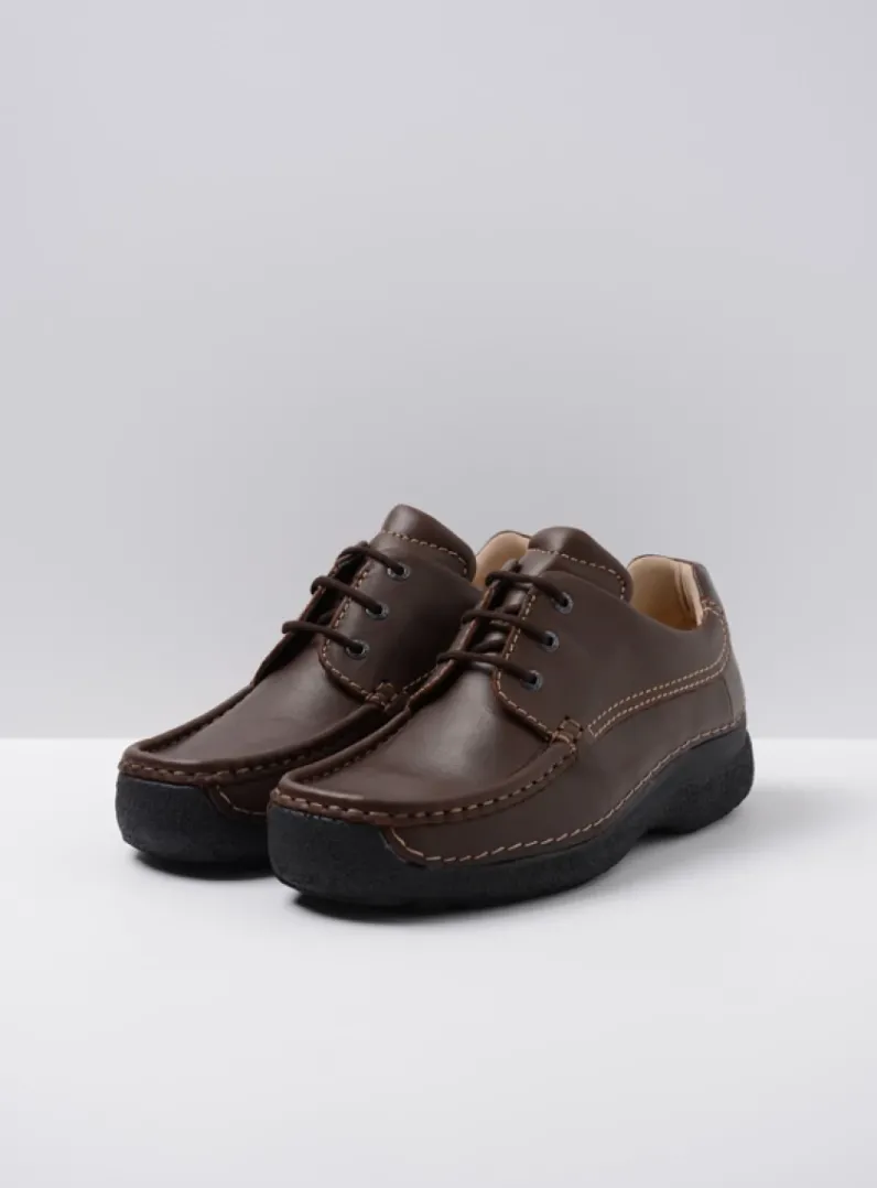 Online Wolky Roll Shoe Men - bruin leer bruinleer
