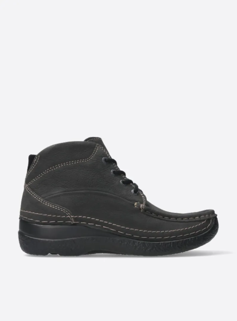 Best Wolky Roll Shoot - asfalt nubuck asfaltnubuck