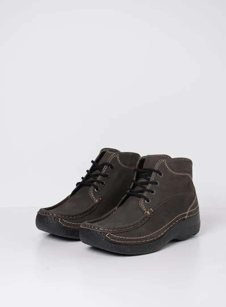 Best Wolky Roll Shoot - asfalt nubuck asfaltnubuck