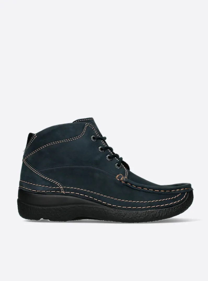 Sale Wolky Roll Shoot - blauw nubuck blauwnubuck