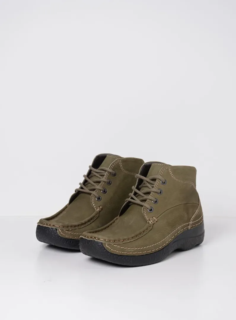 Flash Sale Wolky Roll Shoot - pesto groen nubuck pestogroennubuck