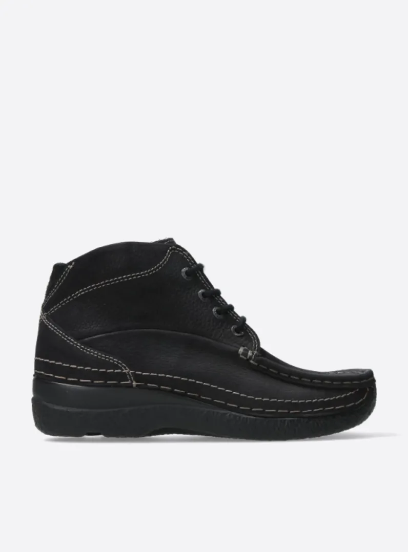 Shop Wolky Roll Shoot - zwart nubuck zwartnubuck