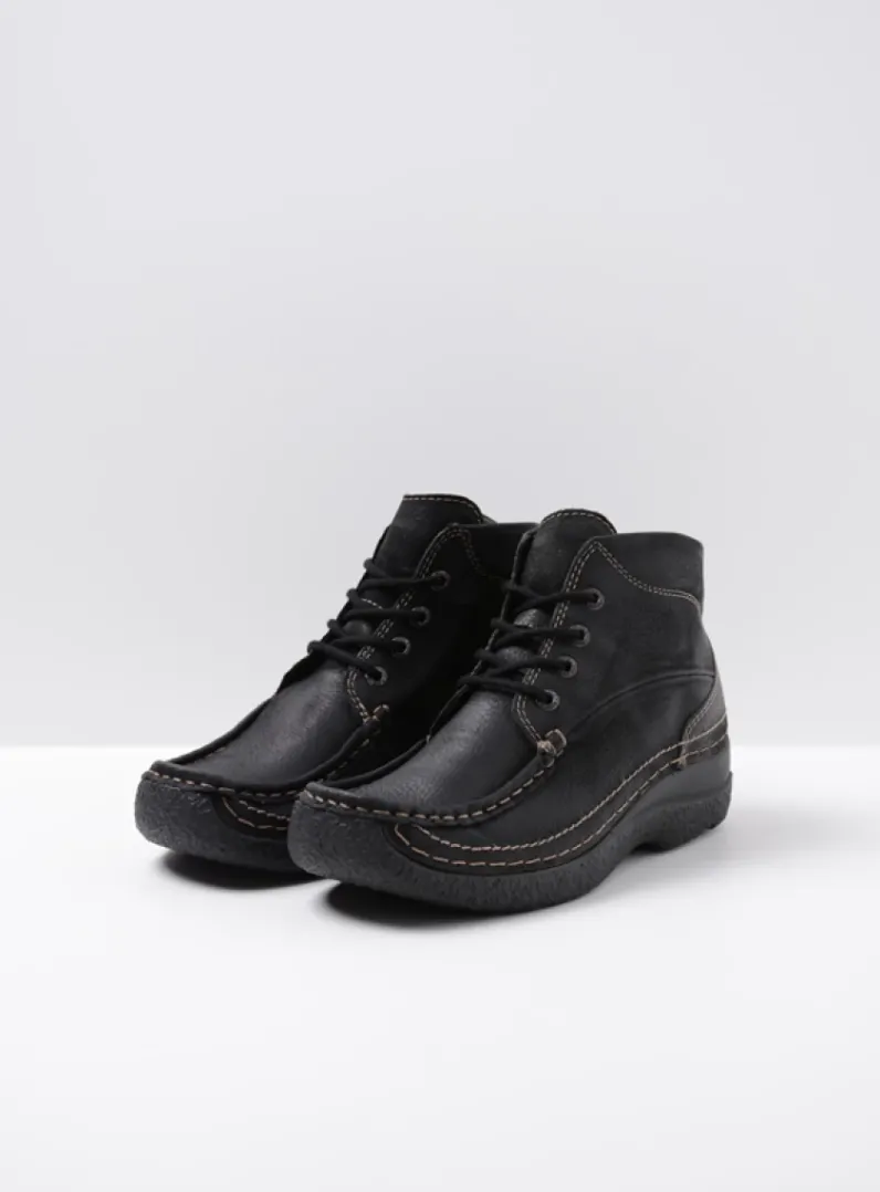 Shop Wolky Roll Shoot - zwart nubuck zwartnubuck