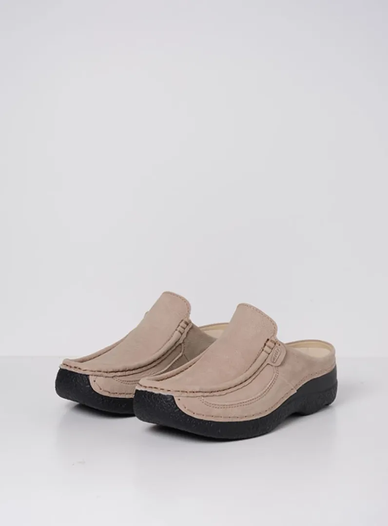 Shop Wolky Roll Slide - safari nubuck safarinubuck