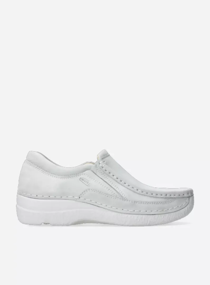 Shop Wolky Roll Sneaker - gebroken wit effectleer gebrokenwiteffectleer