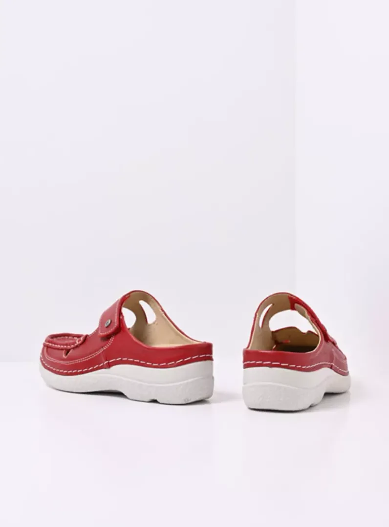 Cheap Wolky Roll Talaria - rood leer roodleer