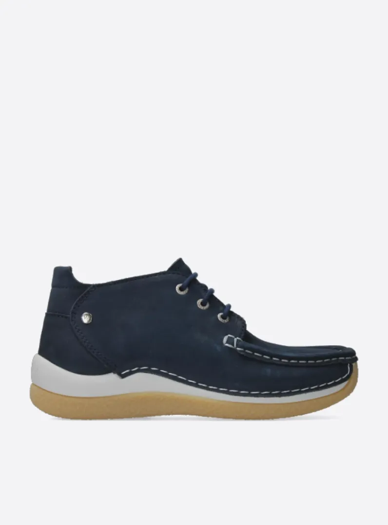 Fashion Wolky Rosella - denim nubuck denimnubuck