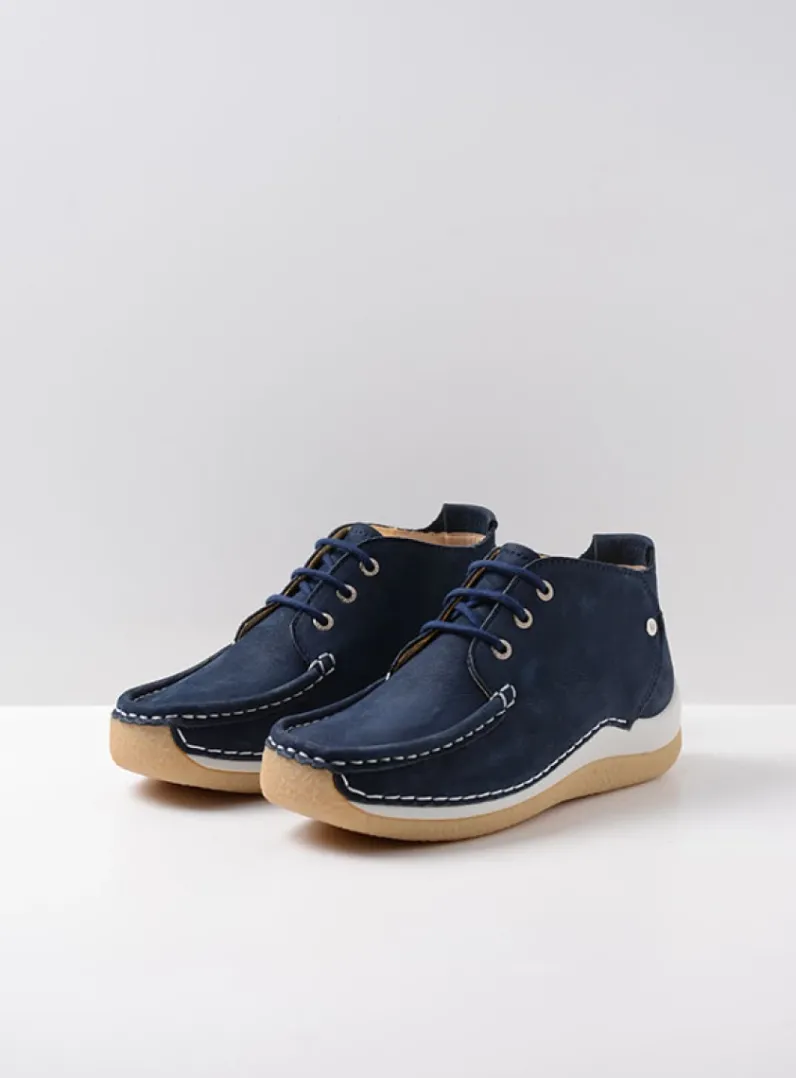 Fashion Wolky Rosella - denim nubuck denimnubuck