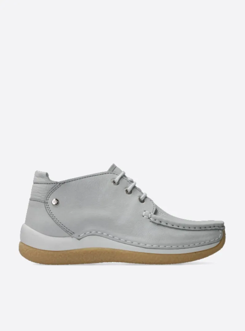 Shop Wolky Rosella - lichtgrijs nubuck lichtgrijsnubuck