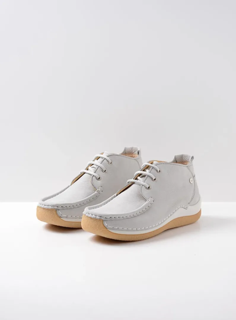 Shop Wolky Rosella - lichtgrijs nubuck lichtgrijsnubuck